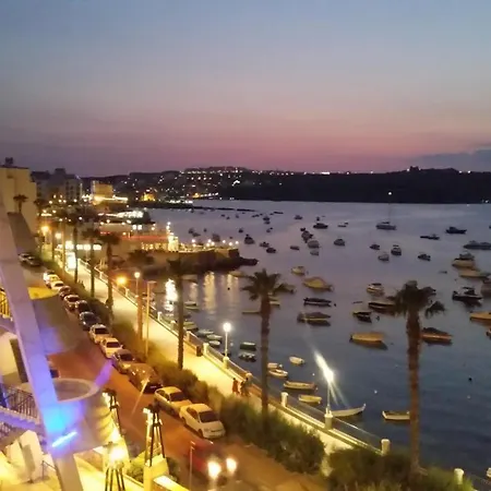 Side Sea View D, Steps Away To Bugibba Jetty, For The Blue Lagoon Boats And Other Islands Apartment *